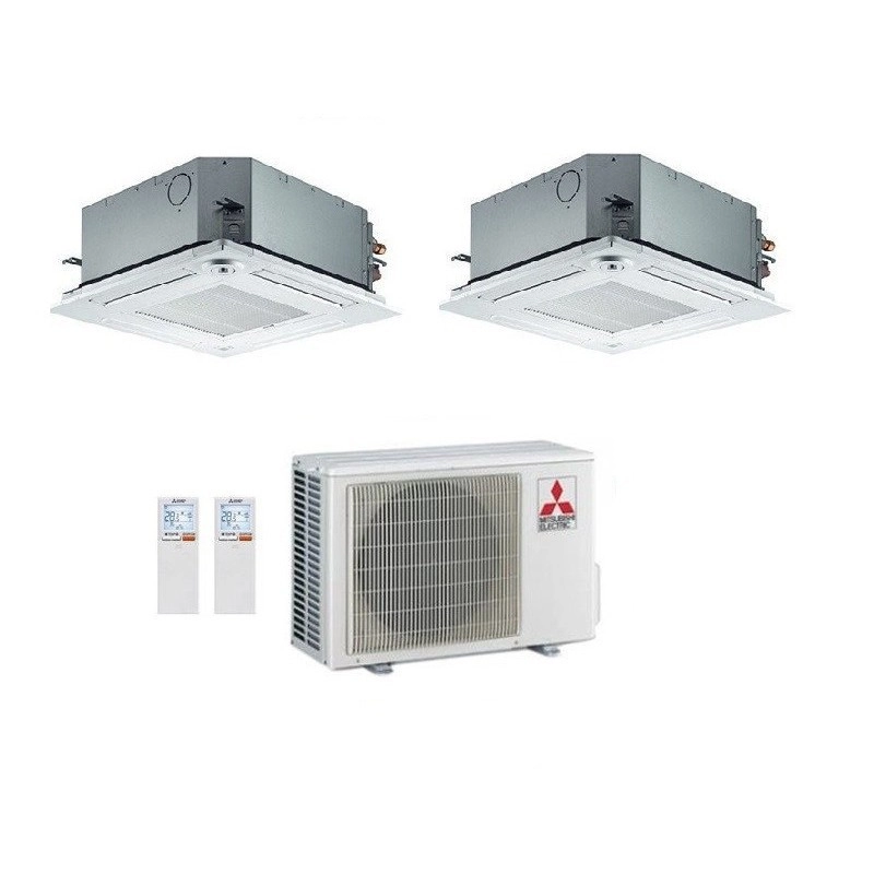 Climatizzatore Condizionatore Mitsubishi Electric A Cassetta Slz M Dual