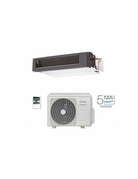 Climatizzatore Condizionatore Unical Canalizzabile 30000 Btu CN10 30H Gas R-32 A++/A+