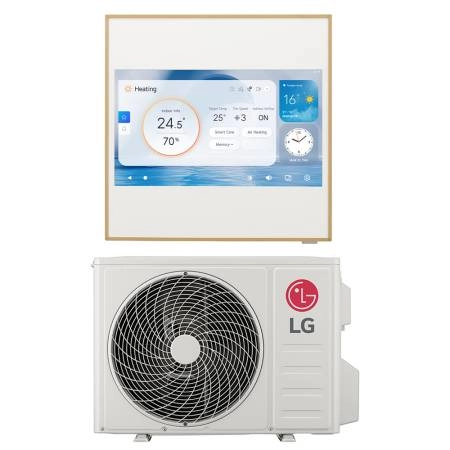 Climatizzatore Condizionatore LG Artcool Gallery LCD 12000 Btu R-32 A12GA2 Wi-Fi integrato A++/A+
